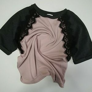 Short Sleeved Sweatshirt